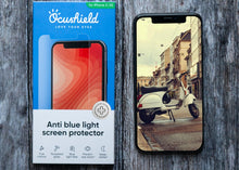 Load image into Gallery viewer, Anti blue light screen protector for iPhone